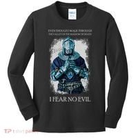The Crusader Fear No Evil Kids Long Sleeve Shirt thumb 0