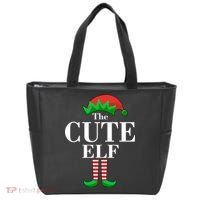 The Cute Elf Family Matching Christmas Tote Bag thumb 0