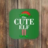 The Cute Elf Family Matching Christmas Coaster thumb 0