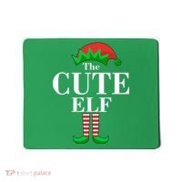 The Cute Elf Family Matching Christmas Mousepad thumb 0