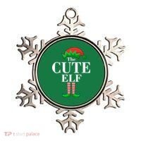 The Cute Elf Family Matching Christmas Ornament thumb 0