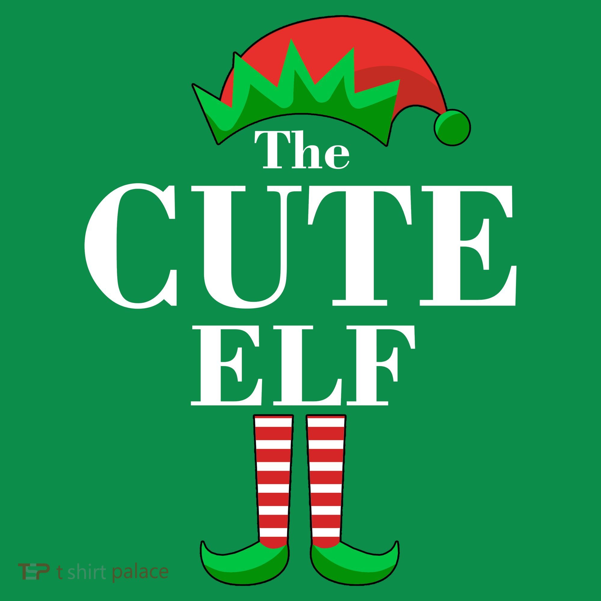 The Cute Elf Family Matching Christmas Ornament