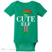 The Cute Elf Family Matching Christmas Baby Bodysuit thumb 0