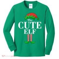 The Cute Elf Family Matching Christmas Kids Long Sleeve Shirt thumb 0