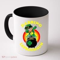 The Dabbing Leprechaun Irish Rainbow Dab St. Patrick's Day Coffee Mug thumb 0