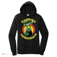 The Dabbing Leprechaun Irish Rainbow Dab St. Patrick's Day Women's Hoodie thumb 0