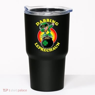 The Dabbing Leprechaun Irish Rainbow Dab St. Patrick's Day Tumbler