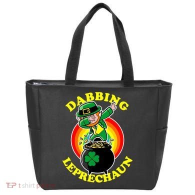 The Dabbing Leprechaun Irish Rainbow Dab St. Patrick's Day Tote Bag