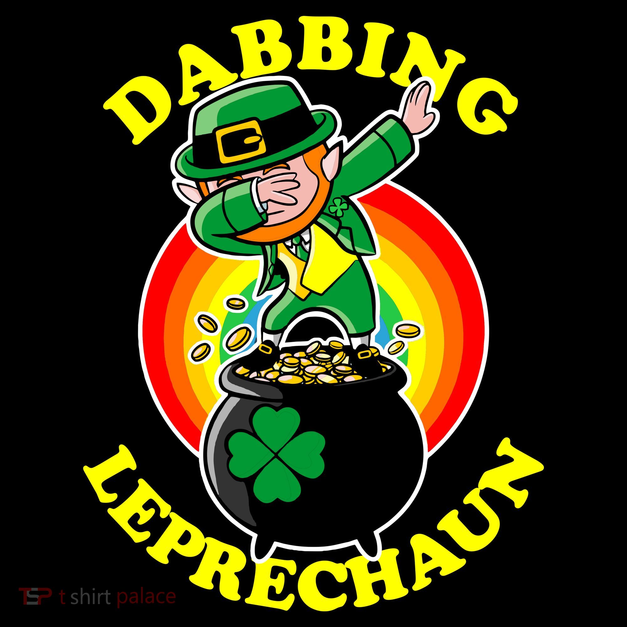 The Dabbing Leprechaun Irish Rainbow Dab St. Patrick's Day Tote Bag