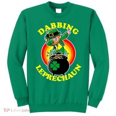The Dabbing Leprechaun Irish Rainbow Dab St. Patrick's Day Sweatshirt