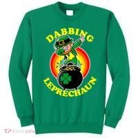The Dabbing Leprechaun Irish Rainbow Dab St. Patrick's Day Sweatshirt thumb 0