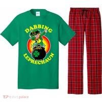 The Dabbing Leprechaun Irish Rainbow Dab St. Patrick's Day Pajama Set thumb 0