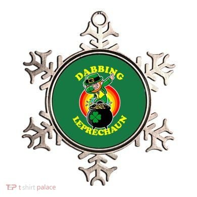 The Dabbing Leprechaun Irish Rainbow Dab St. Patrick's Day Ornament