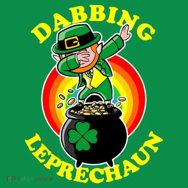 The Dabbing Leprechaun Irish Rainbow Dab St. Patrick's Day Women's T-Shirt