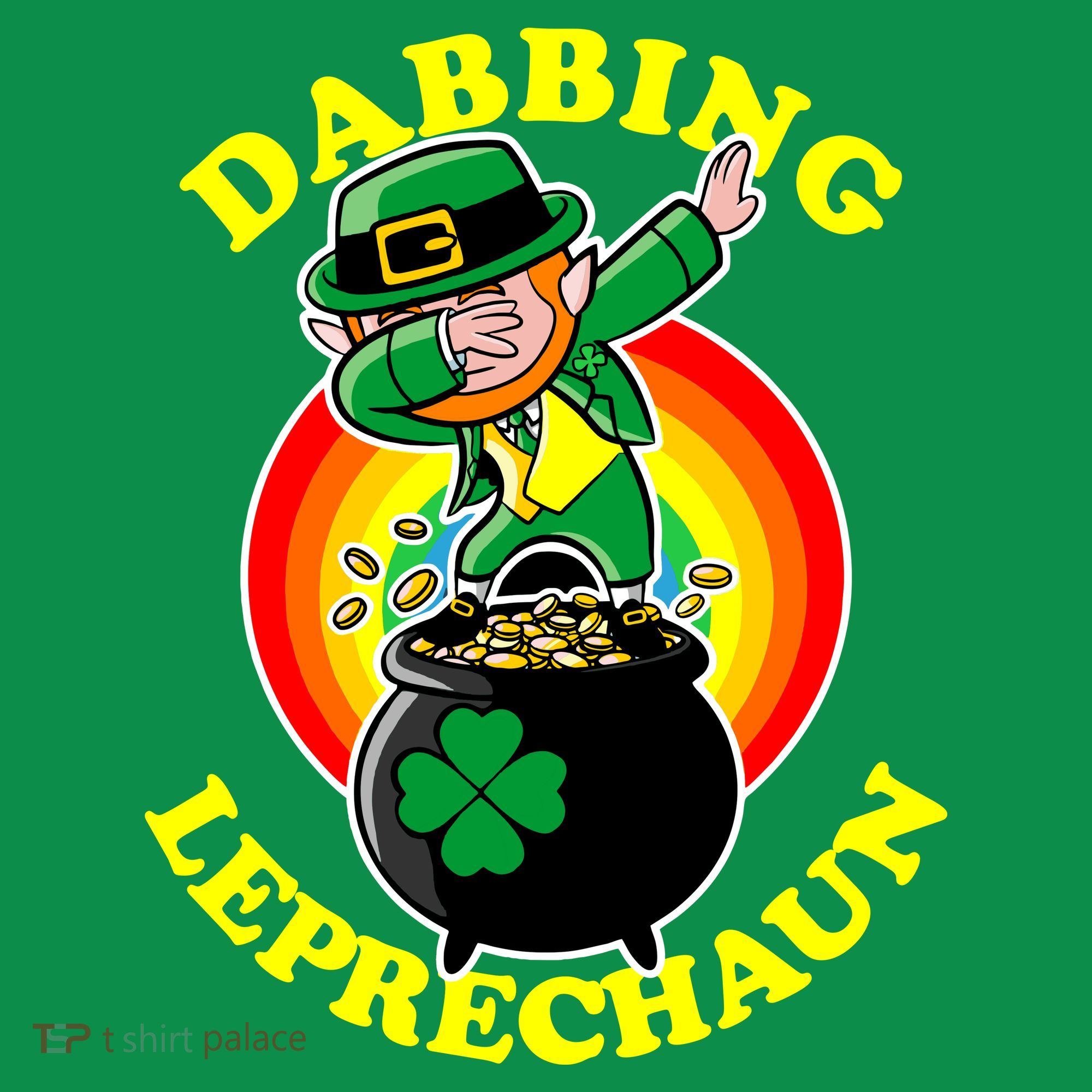 The Dabbing Leprechaun Irish Rainbow Dab St. Patrick's Day Kids Hoodie