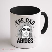 The Dad Abides Coll Shades Coffee Mug thumb 1