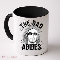 The Dad Abides Coll Shades Coffee Mug thumb 0