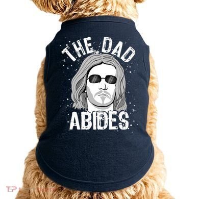 The Dad Abides Coll Shades Doggie Tank