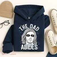 The Dad Abides Coll Shades Hoodie thumb 4
