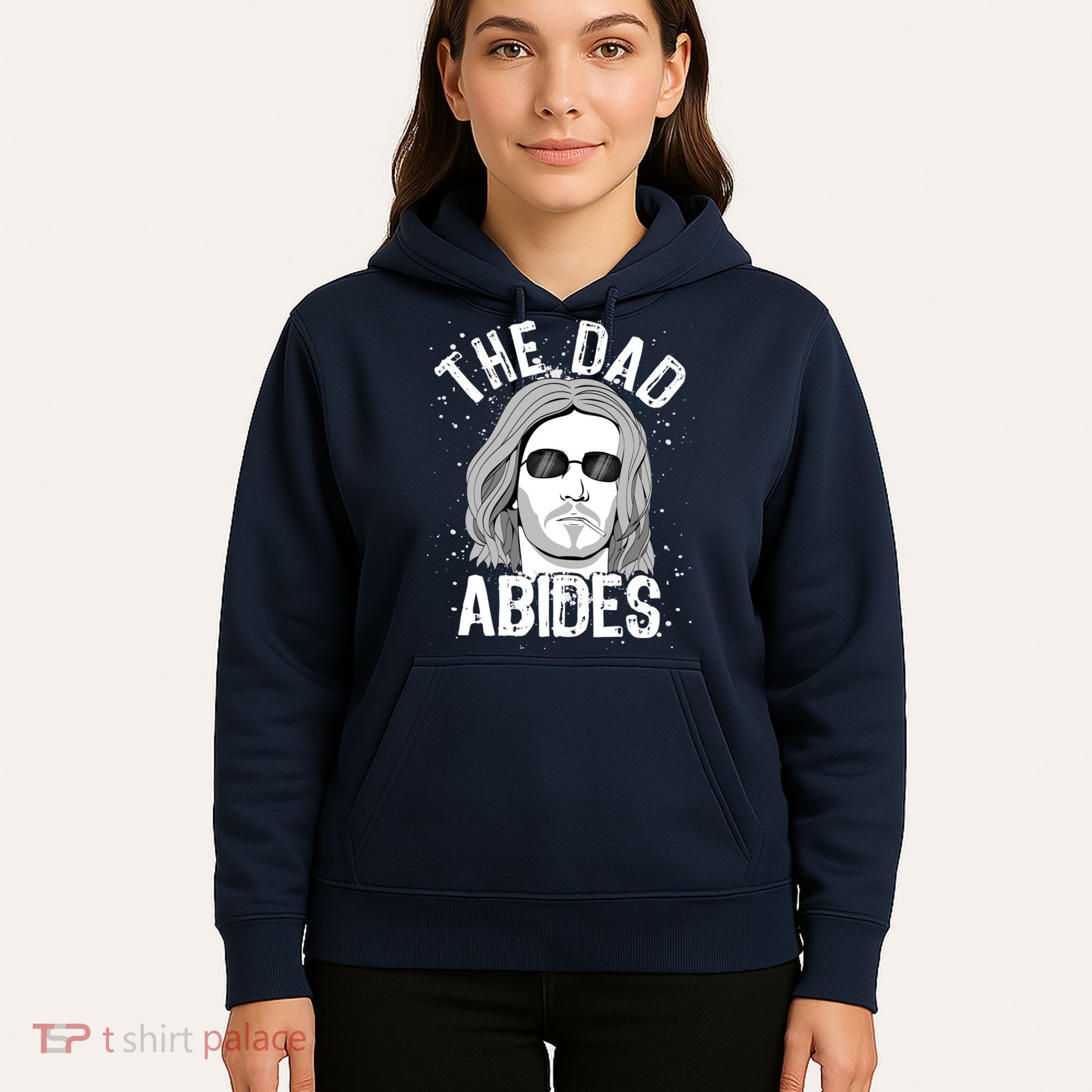 The Dad Abides Coll Shades Hoodie