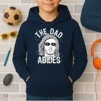 The Dad Abides Coll Shades Kids Hoodie thumb 2