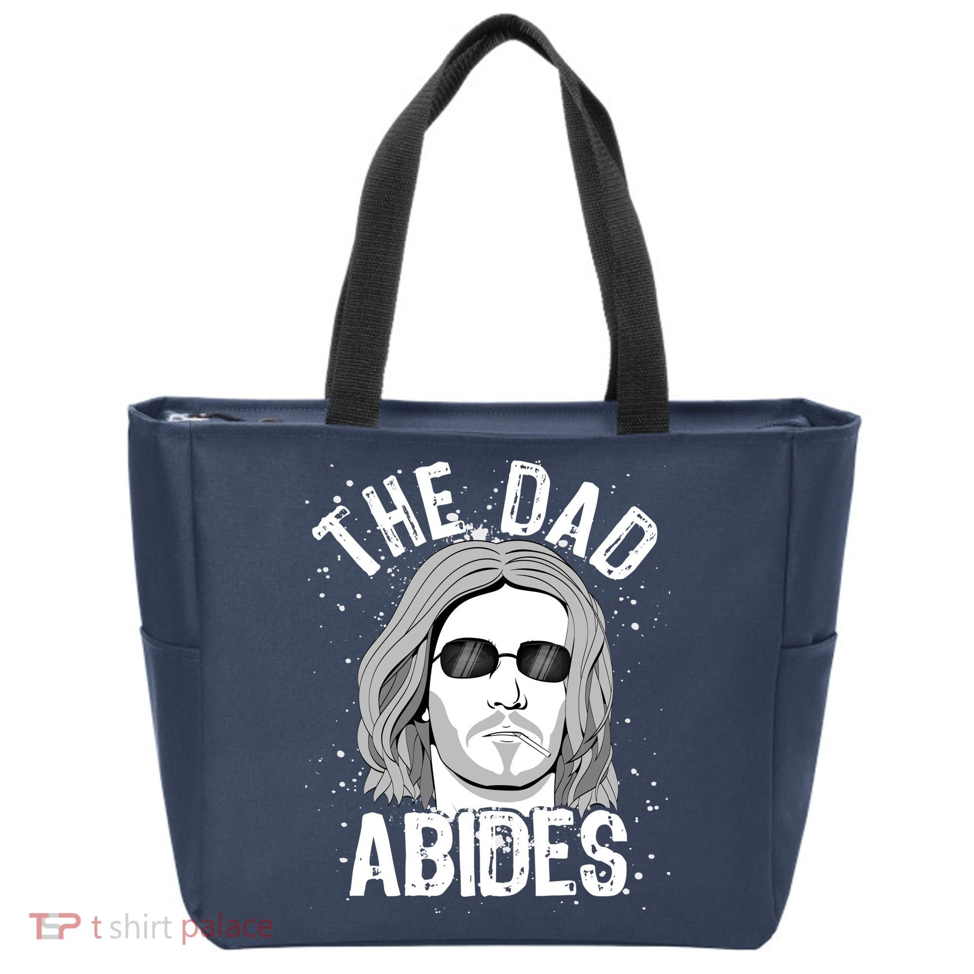 The Dad Abides Coll Shades Tote Bag