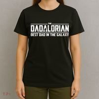 The Dadalorian Best Dad In The Galaxy T-Shirt thumb 4