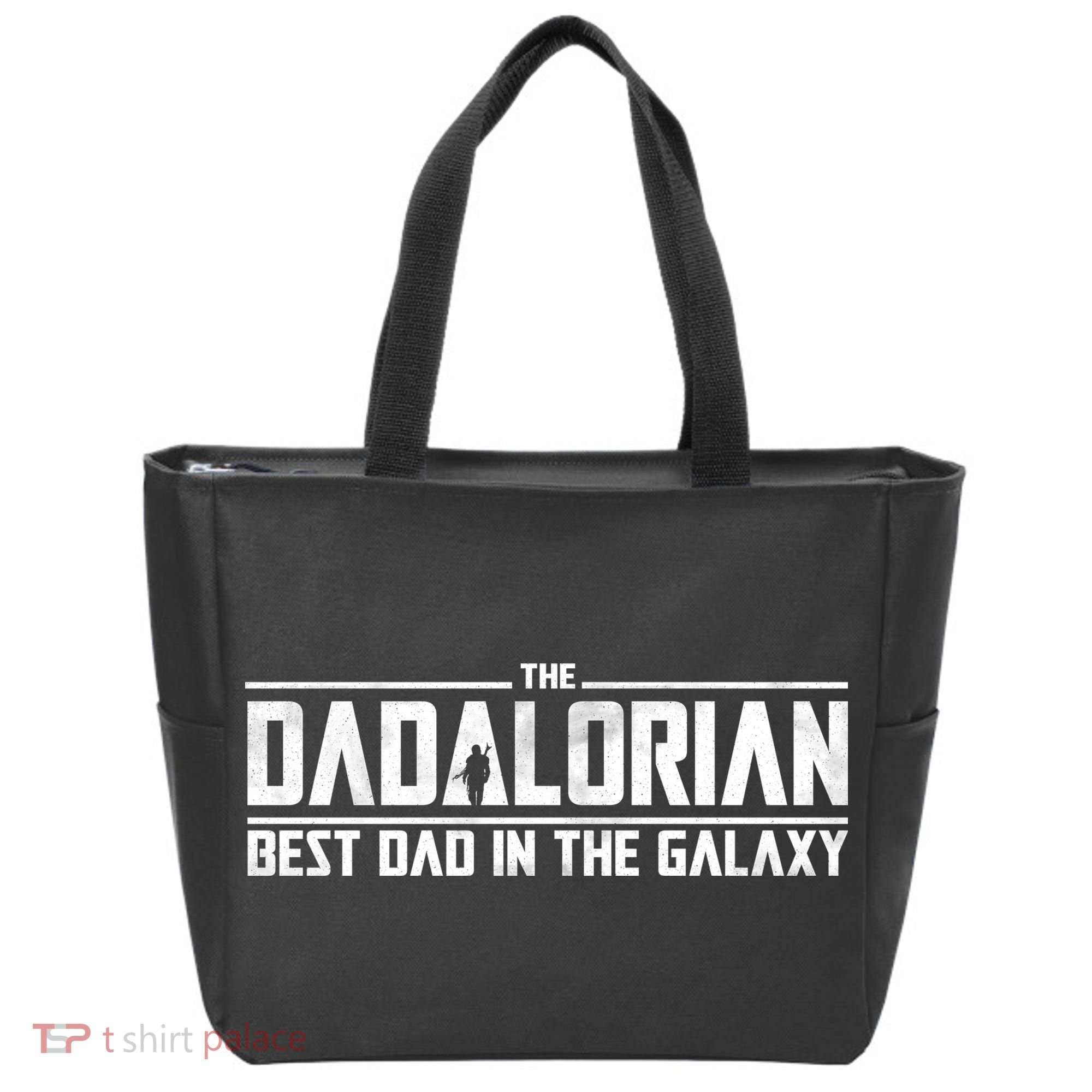 The Dadalorian Best Dad In The Galaxy Tote Bag