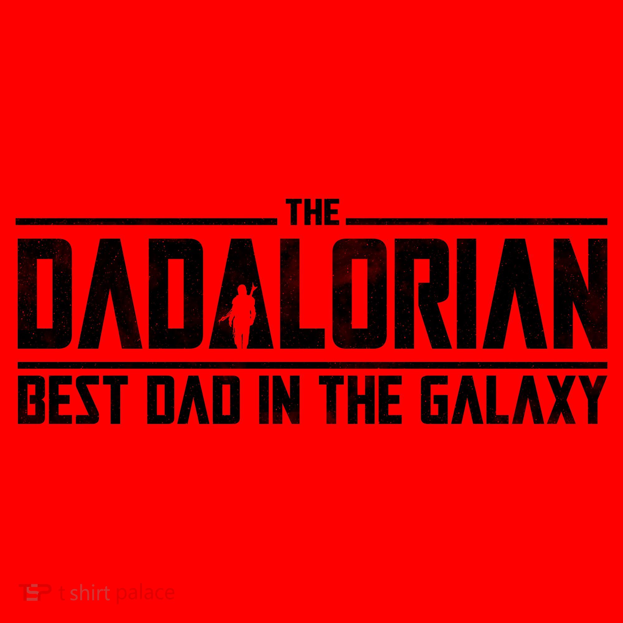 The Dadalorian Best Dad In The Galaxy Santa Hat