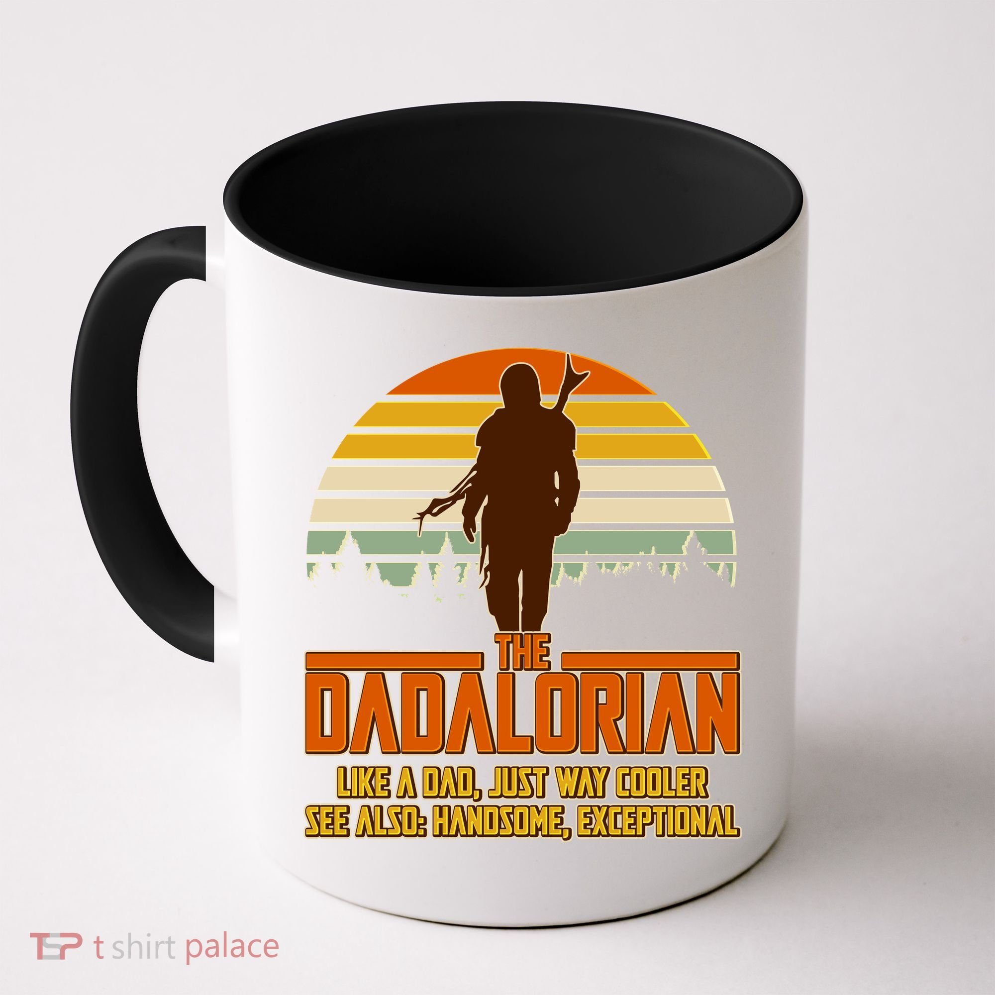 The Dadalorian Like A Dad Handsome Exceptional Coffee Mug