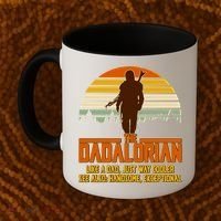 The Dadalorian Like A Dad Handsome Exceptional Coffee Mug thumb 2