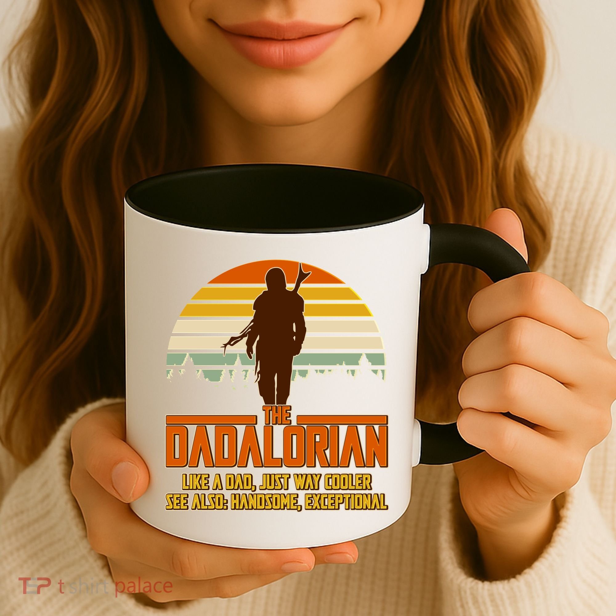 The Dadalorian Like A Dad Handsome Exceptional Coffee Mug