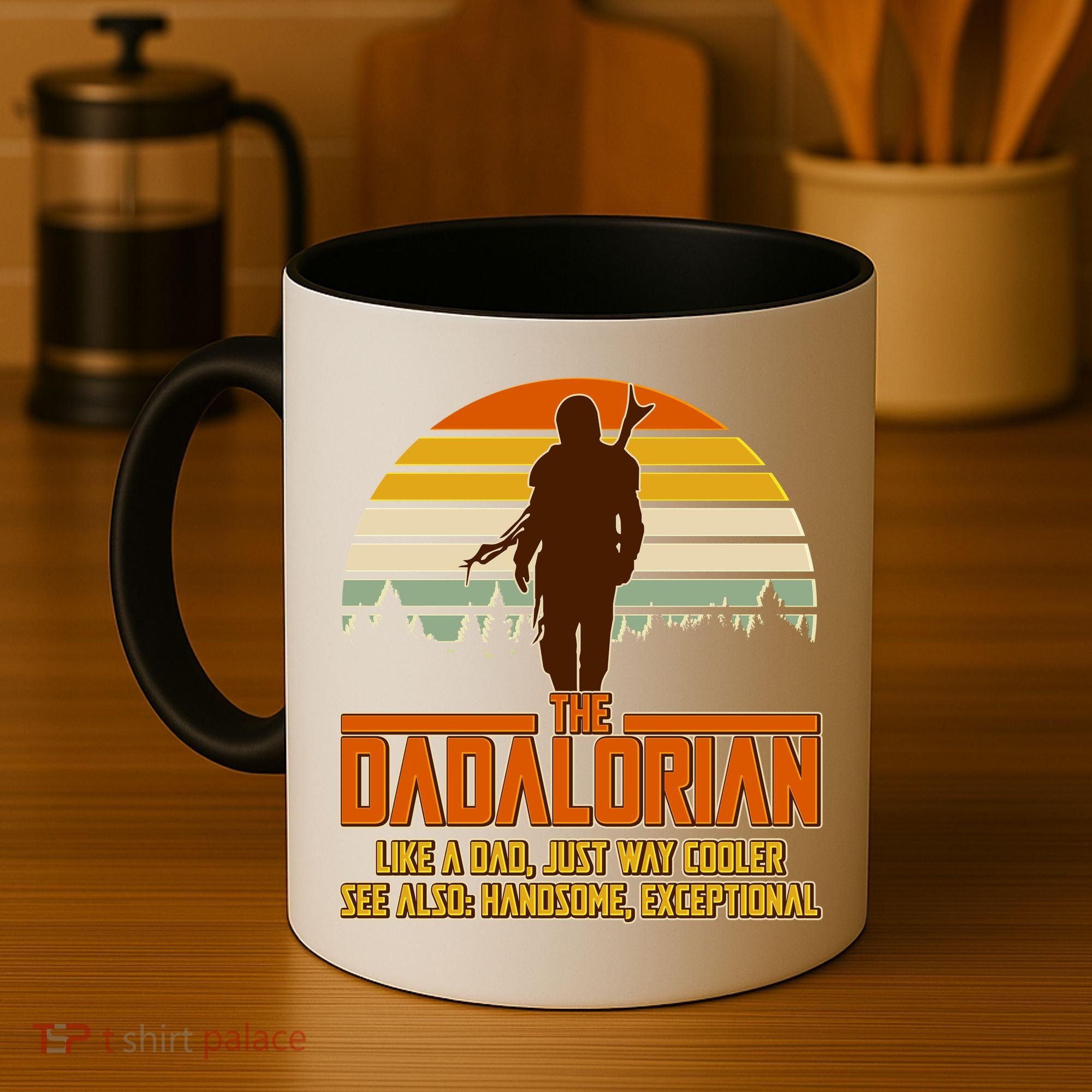 The Dadalorian Like A Dad Handsome Exceptional Coffee Mug