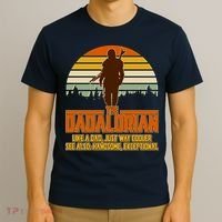The Dadalorian Like A Dad Handsome Exceptional T-Shirt thumb 3