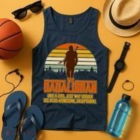 The Dadalorian Like A Dad Handsome Exceptional Tank Top thumb 4