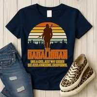 The Dadalorian Like A Dad Handsome Exceptional Women's T-Shirt thumb 3
