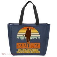 The Dadalorian Like A Dad Handsome Exceptional Tote Bag thumb 0