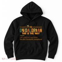 The Dadalorian This Is The Way Definition Father's Day Hoodie thumb 0