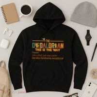 The Dadalorian This Is The Way Definition Father's Day Hoodie thumb 3