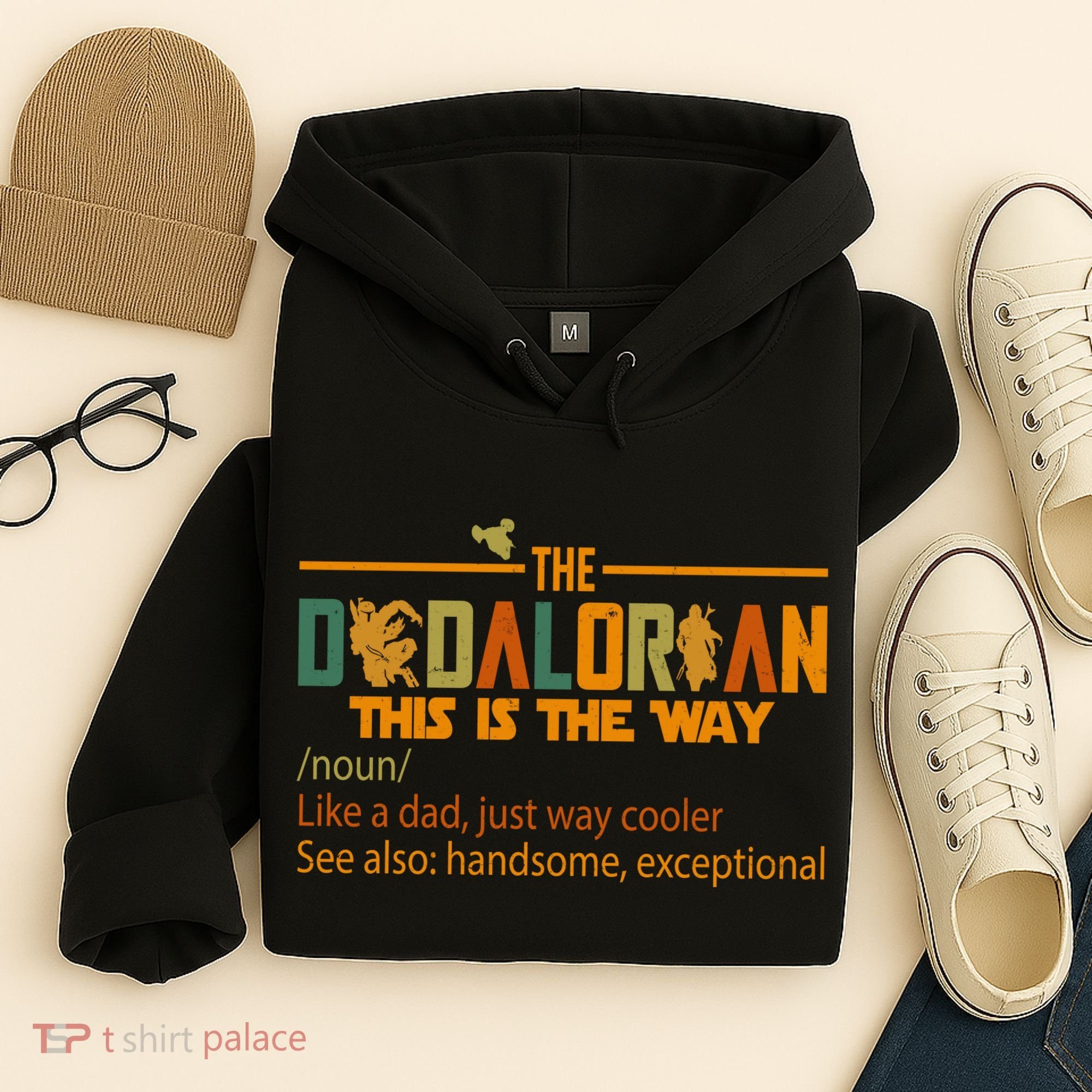 The Dadalorian This Is The Way Definition Father's Day Hoodie