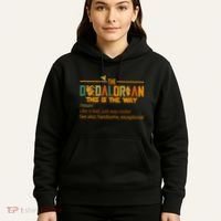 The Dadalorian This Is The Way Definition Father's Day Hoodie thumb 5