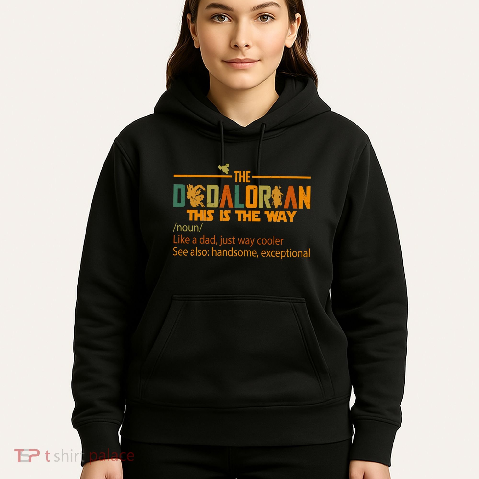 The Dadalorian This Is The Way Definition Father's Day Hoodie