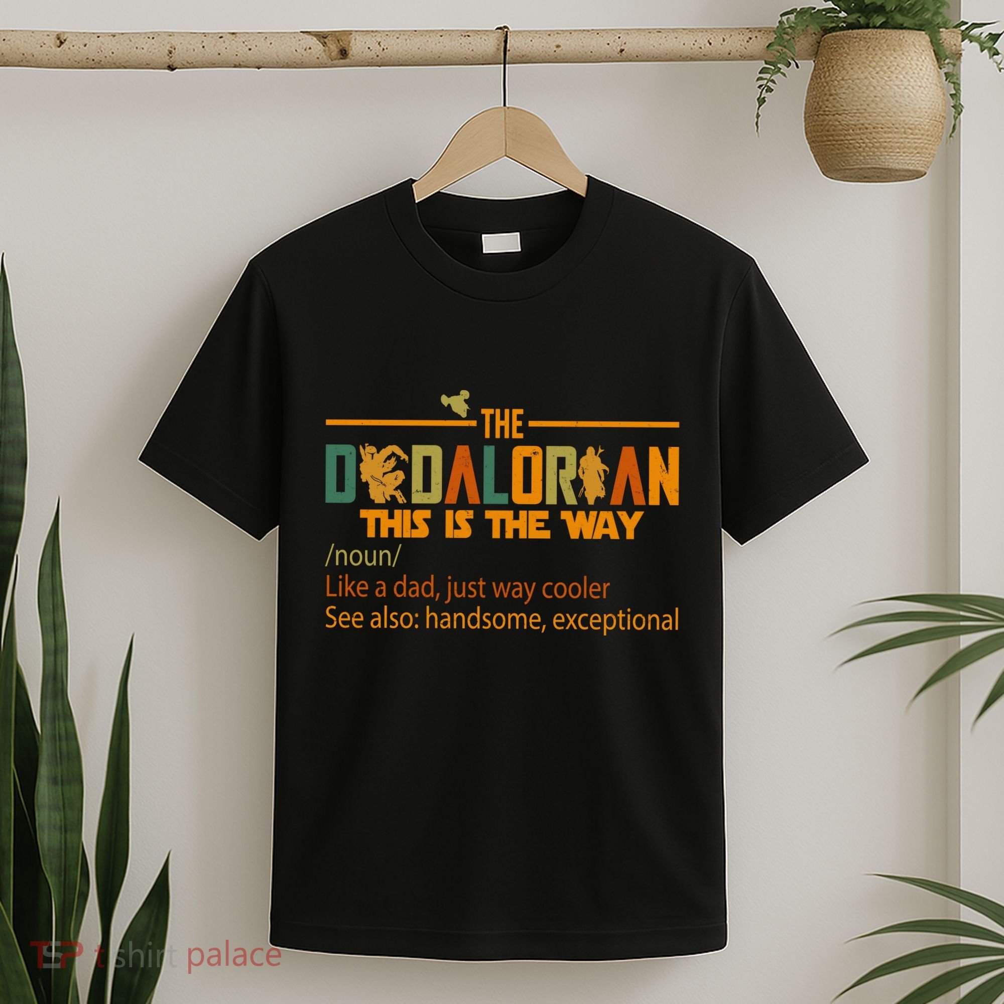 The Dadalorian This Is The Way Definition Father's Day T-Shirt