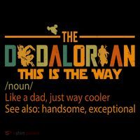 The Dadalorian This Is The Way Definition Father's Day Coffee Mug thumb 5