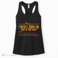 The Dadalorian This Is The Way Definition Father's Day Women's Tank Top thumb 0
