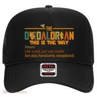 The Dadalorian This Is The Way Definition Father's Day Hat thumb 0