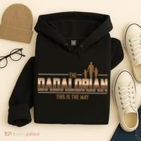The Dadalorian This Is The Way Father's Day Sci-fi Fan Hoodie thumb 4