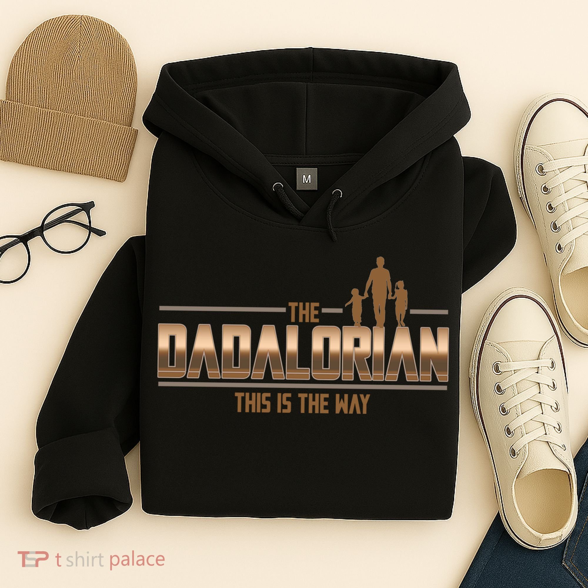 The Dadalorian This Is The Way Father's Day Sci-fi Fan Hoodie