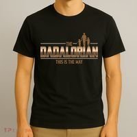 The Dadalorian This Is The Way Father's Day Sci-fi Fan T-Shirt thumb 3