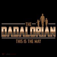 The Dadalorian This Is The Way Father's Day Sci-fi Fan T-Shirt thumb 7